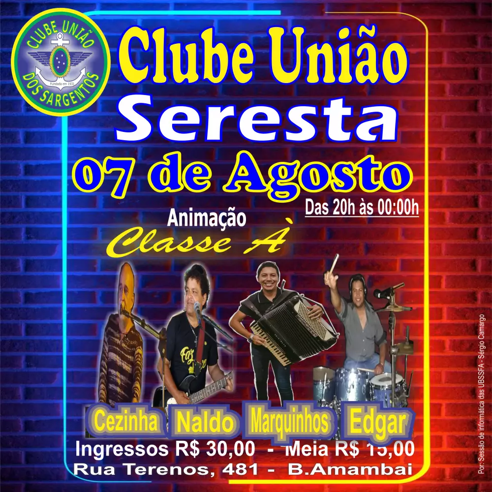 Seresta do Clube União 07/08/2024